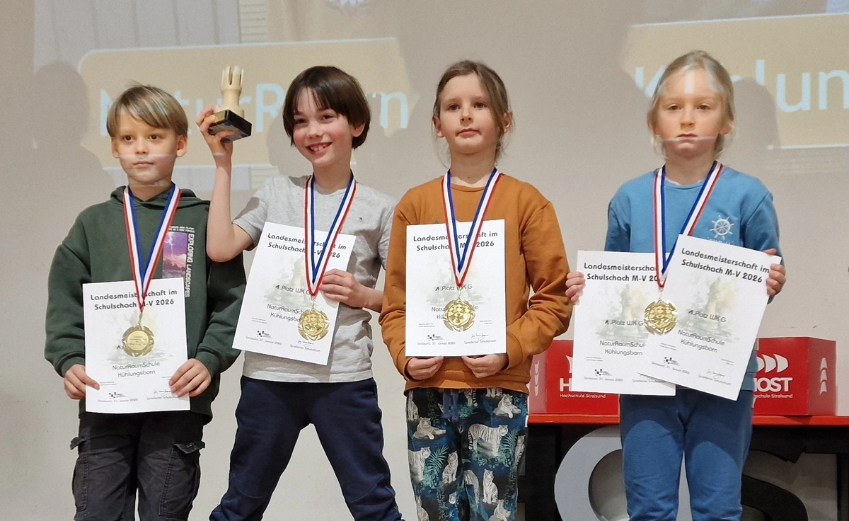 NaturRaumSchule gewinnt Landesmeisterschaften im Schulschach