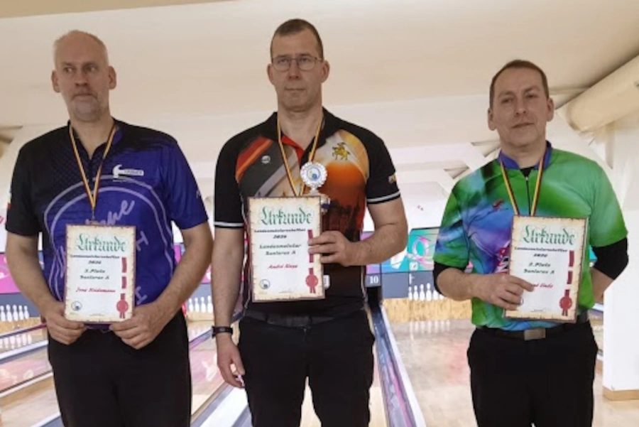 Bowlinglandesmeister bei den Senioren und Seniorinnen ausgespielt