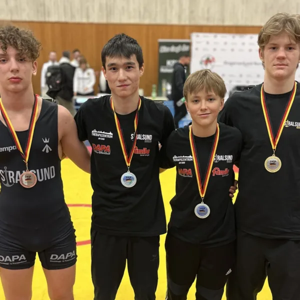 Stralsunder Ringer überzeugen beim DRB-Kader-Sichtungsturnier