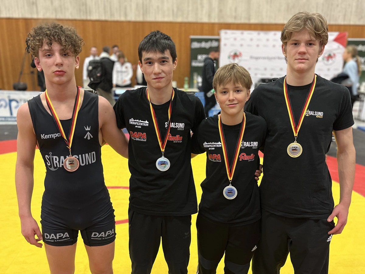 Stralsunder Ringer überzeugen beim DRB-Kader-Sichtungsturnier