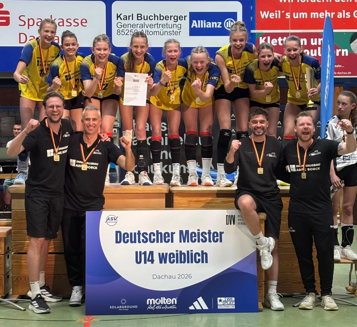DM-Titel in der U14, Silber in der U16