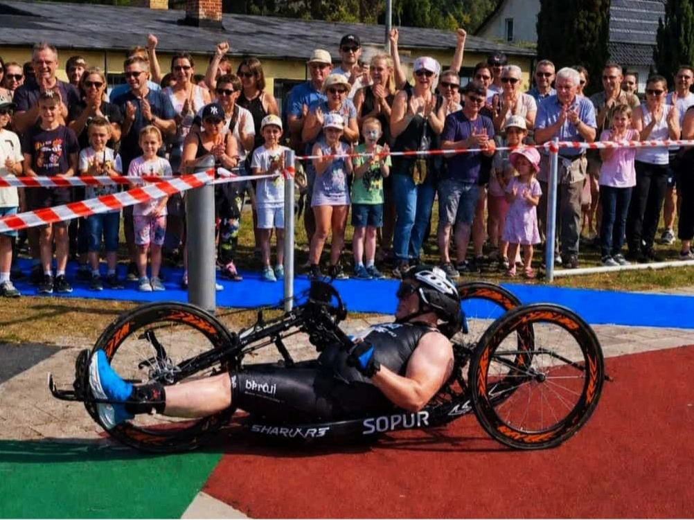 Andreas Mücke mit starkem Auftritt bei Lubminer Duathlon