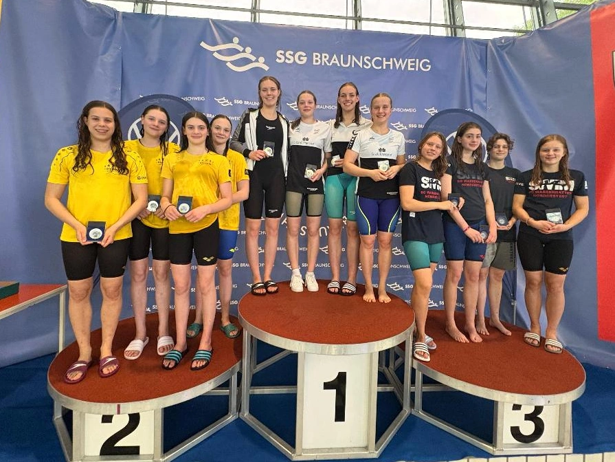 SVMV schwimmt in Braunschweig zu 29 Medaillen