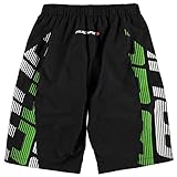 Muddyfox Kinder Jungen Urban Shorts Radsport Fahrradshorts Kurze Fahrradhose Schwarz 7-8 (SB) -