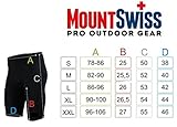 Mount Swiss Herren Radhose , black, Gr. XL -