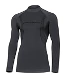 DRYTECH Herren Funktionsunterwäsche SET Thermoaktiv Atmungsaktiv Skiunterwäsche Motorradunterwäsche Laufbekleidung Ski Motorrad Outdoor graphit, XL -