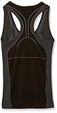 vitalotex Damen Funktionsunterwäsche Top, Seamless, 2er Pack, Mehrfarbig, Gr. 40 (Herstellergröße: M), Mehrfarbig (schwarz/grau) -