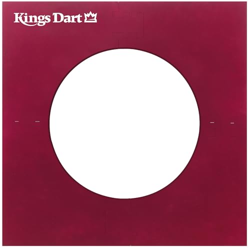 Kings Dart Auffangfeld, Standard für Dartscheiben mit Außendurchmesser von 45 cm bis 45,5 cm Standard - 8