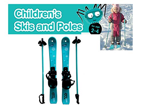 Kinder Skis mit Ski-stocken – Alter 2 – 4 - 3