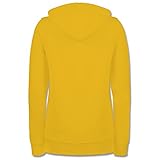 Wintersport - Skiers Never Get Old - Skifahrer Spruch - XXL - Gelb - JH001F - Damen Hoodie - 2