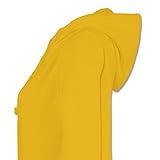 Wintersport - Skiers Never Get Old - Skifahrer Spruch - XXL - Gelb - JH001F - Damen Hoodie - 3