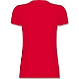 Wintersport - Skiers Never Get Old - Skifahrer Spruch - XL - Rot - L191 - Damen T-Shirt Rundhals - 2