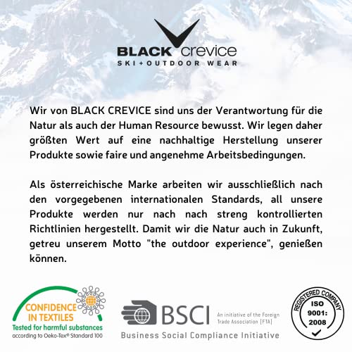Black Crevice Erwachsene Skihelm Gstaad, schwarz carbon - 6