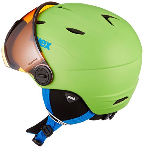 Uvex Kinder Skihelm junior visor pro - 4