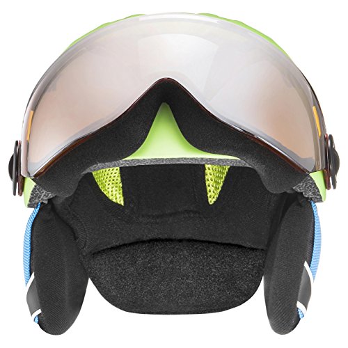 Uvex Kinder Skihelm junior visor pro - 5