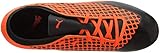 Puma Unisex-Kinder Future 2.4 FG/AG JR Fußballschuhe, Schwarz Black-Shocking Orange 02, 35 EU - 7