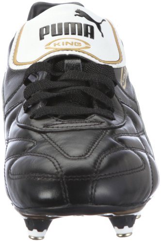 Puma King Pro SG, Unisex-Erwachsene Fußballschuhe, Schwarz (black-white-team gold 01), 38 EU (5 Erwachsene UK) - 2