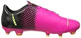 Puma EvoPower 1.3 Tricks FG Jr, Unisex-Kinder Fußballschuhe, Pink (Pink glo-Safety Yellow-Black 01), 37 EU (4 Kinder UK) - 6