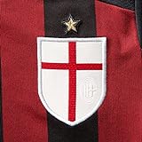adidas Jungen Kurzarm Heimtrikot AC Mailand Replica, Black/Victory Red/Granite, 176, S11834 - 3