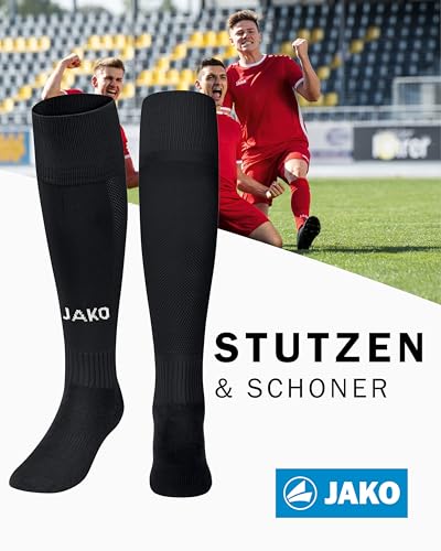 Jako Herren Stutzenstrumpf Glasgow 2.0, Schwarz - 2