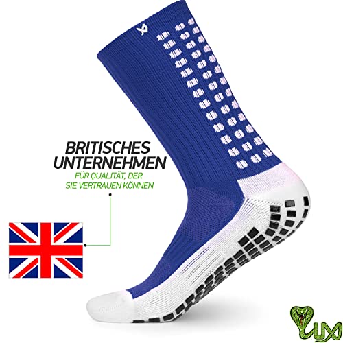LUX rutschfeste Sport Socken, Gummi-Pads - 8