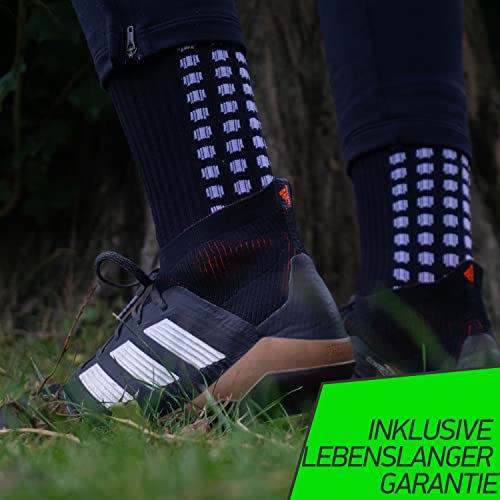 LUX rutschfeste Sport Socken, Gummi-Pads - 9