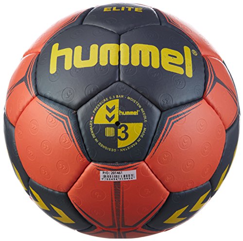 Hummel Erwachsene Elite Handball, Ombre Blue/Nasturtium/Yellow, 3 - 2