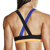 Speedo Damen HYDRActive Badeanzug (2 Stück), Mehrfarbig (Black/Ultramarine/Fluo Orange), DE 44 - 7