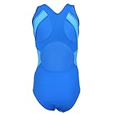 Aquarti Mädchen Badeanzug Ringerrücken Schwimmanzug , Farbe: Blau / Hellblau, Größe: 152 - 2