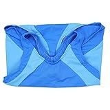 Aquarti Mädchen Badeanzug Ringerrücken Schwimmanzug , Farbe: Blau / Hellblau, Größe: 152 - 3