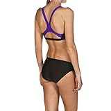 arena Damen Sport Bikini Modular (Schnelltrocknend, UV-Schutz UPF 50+, Chlor-/Salzwasserbeständig), Black-Paparazzi (509), 36 - 6