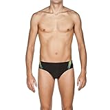 arena Herren Badehose Slip Urban, Black/Turquoise/Leaf, 6 - 3