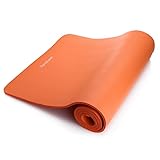 Readaeer® Fitnessmatte Yogini für Gymnastik Yoga Pilates 183 x 61 x 1,0 cm mit Tasche und Tragegurt(orange) - 2