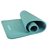 Gymnastikmatte Premium | inkl. Übungsposter | Hautfreundliche - Phthalatfreie Fitnessmatte - Cyan - 190 x 100 x 1,5 cm - sehr weich - extra dick | Yogamatte - 4