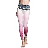 Doris Boutique FU - Hochwertige Mode gedruckte Yoga Workout Stretch Leggings Patterned Hosen - 7