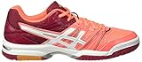 ASICS Damen Gel-Rocket 7 Volleyballschuhe, Mehrfarbig (Flash Coral/White/Cerise), 43.5 EU - 6