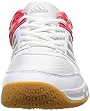 Adidas Damen Speedcourt W Handballschuhe, Weiß (Weiß/Silber/Rot), 40 EU (6.5 UK) - 4