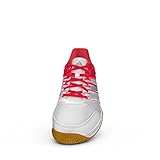 Adidas Damen Speedcourt W Handballschuhe, Weiß (Weiß/Silber/Rot), 40 EU (6.5 UK) - 9