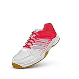 Adidas Damen Speedcourt W Handballschuhe, Weiß (Weiß/Silber/Rot), 40 EU (6.5 UK) - 10