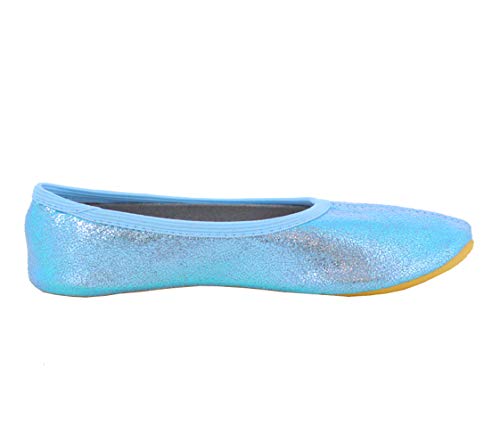 Beck Mädchen Basic Gymnastikschuhe, Blau (Hellblau 04), 34 EU - 6