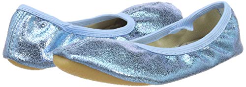 Beck Mädchen Basic Gymnastikschuhe, Blau (Hellblau 04), 34 EU - 7