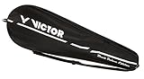 Victor Badminton Set, 2X VICTEC 500 Black Edition/Racketbag / 3X Nylonball - 3