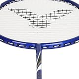 VICTOR Badminton Set, 2x V-3100 / Racketbag / 3x Nylonball, Rot/Blau - 3