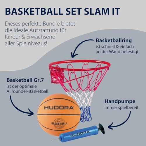 HUDORA 71710 Basketball Set Slam It - 2