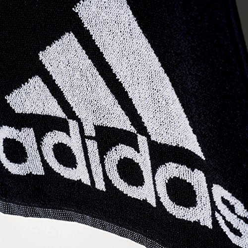adidas Handtuch Groß, Black/White, One Size - 5