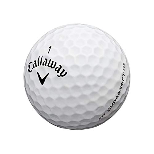 Callaway Supersoft-Golfbälle Einheitsgröße weiß - 3