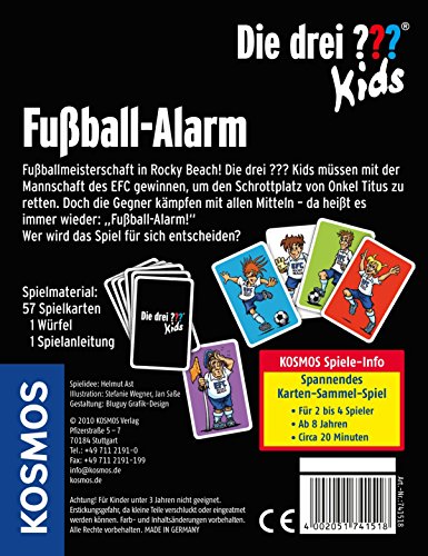 KOSMOS Kartenspiel Die drei ??? Kids Fußball-Alarm - 2