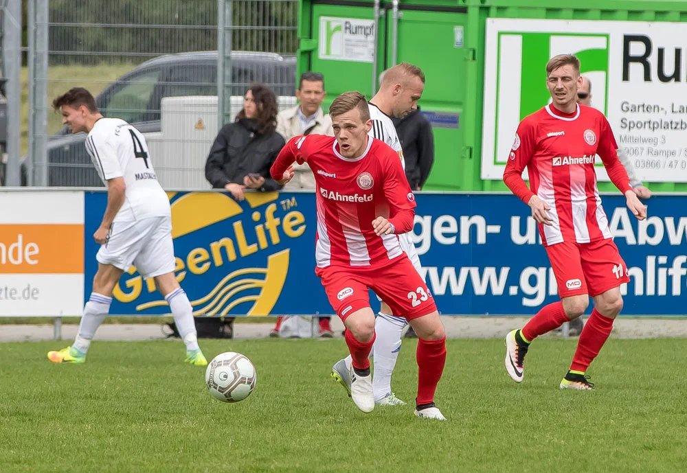 Torschütze zum 1:0 Zwischenstand – Mario Schilling