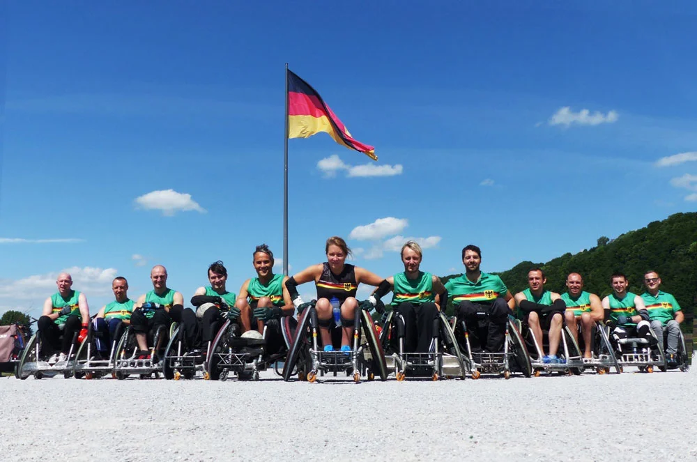 Packende Duelle bei der Heim-EM im Rollstuhlrugby