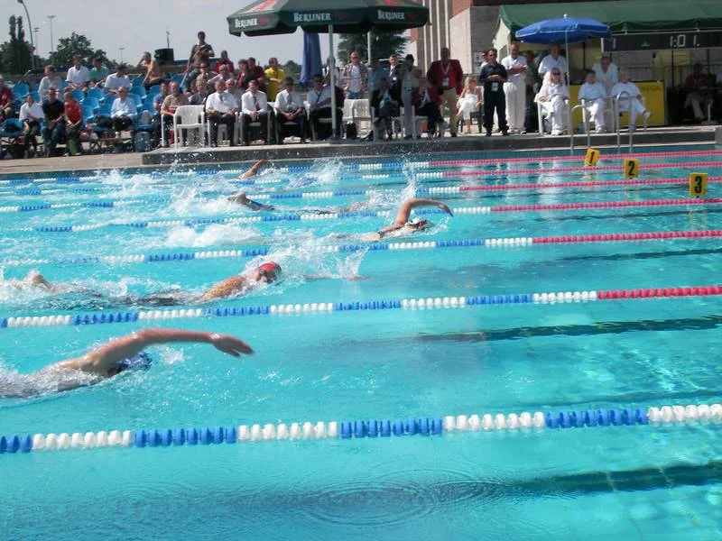 Schwimmen – eine olympische Kernsportart. M.M.